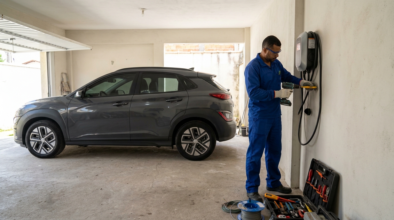 Instalação de Carregador de Carro Elétrico perto de mim em Cabo Frio‑RJ