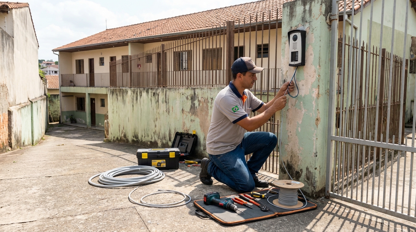 Instalacao de interfone residencial em Cabo Frio‑RJ